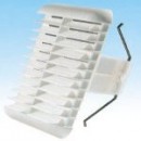 GRILLE SQUARE PVC COMPACT